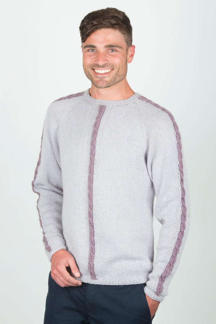 Kelly Mini-Cable Pullover Designer Knitting Pattern