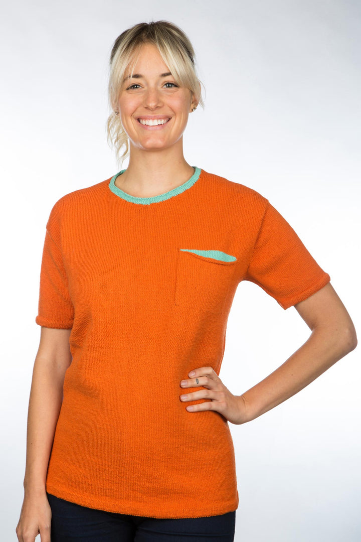 Pat T-Shirt Designer Knitting Pattern