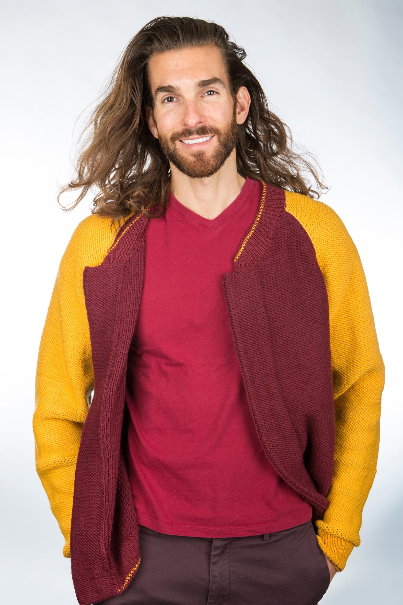 Peyton Bomber Jacket Designer Knitting Pattern – James Cox Knits