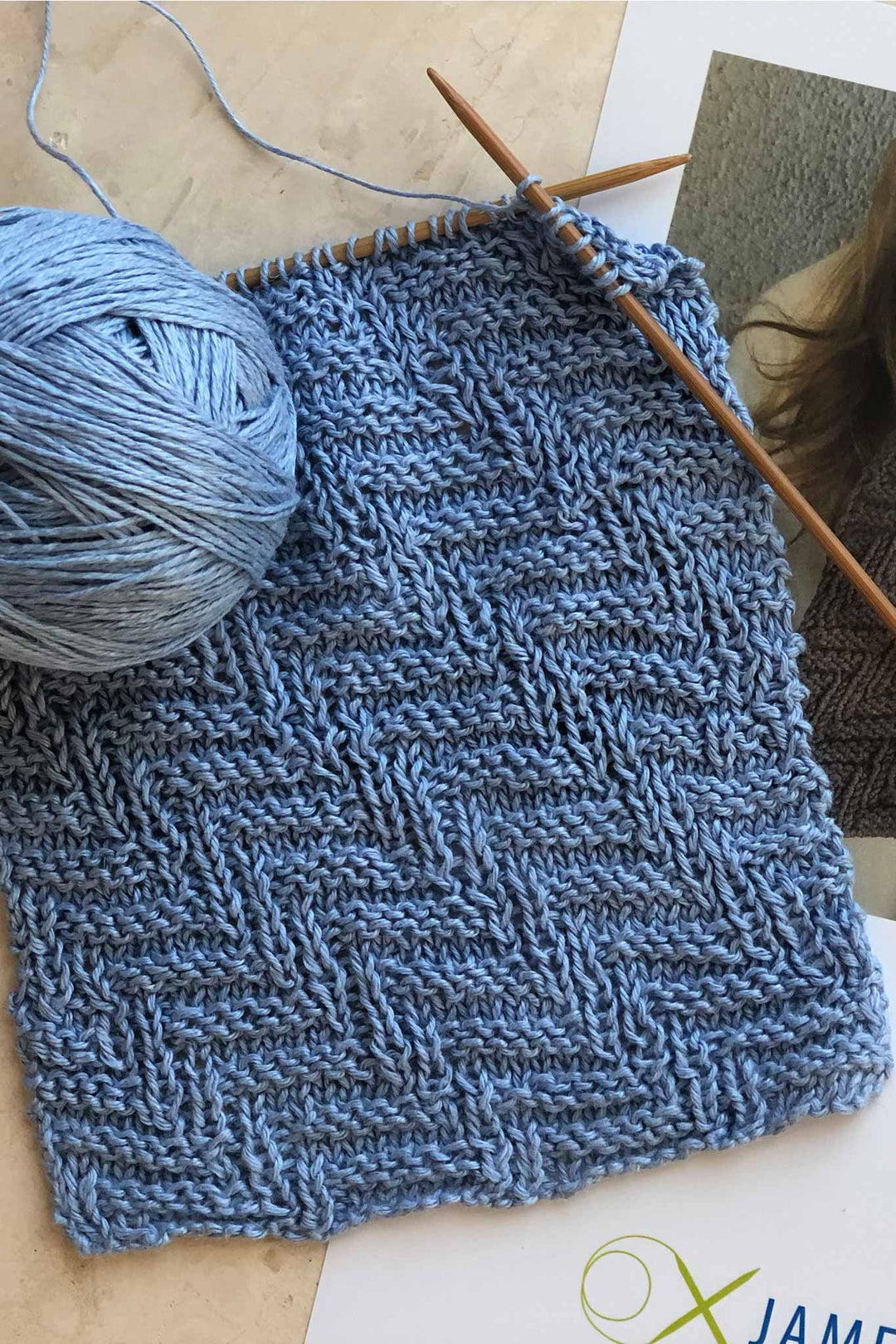 Hudson Scarf Designer Knitting Pattern