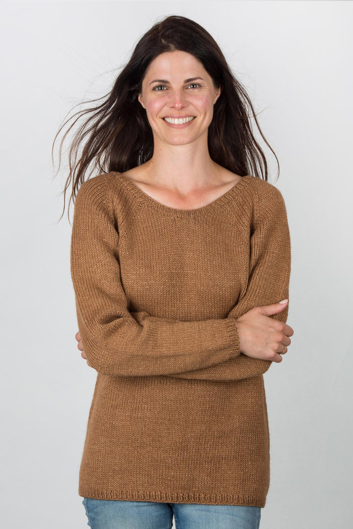 Jean Pullover Designer Knitting Pattern