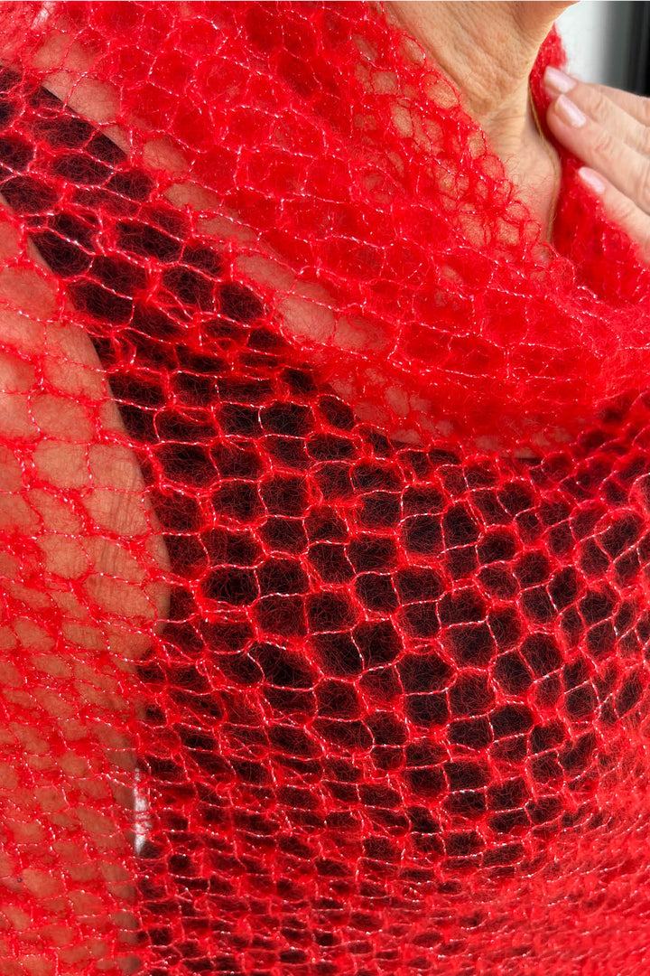 Scarlett Lace Wrap Designer Knitting Pattern