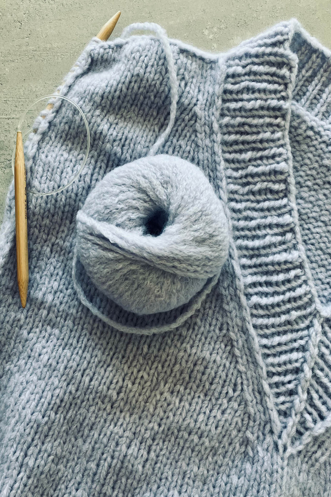 Sophia Slouchy Sweater Designer Knitting Pattern