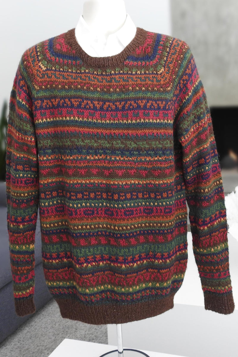 Spanish Fair Isle Sweater – James Cox Knits
