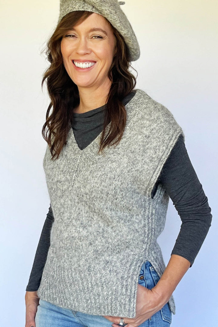 Sydney Vest Designer Knitting Pattern