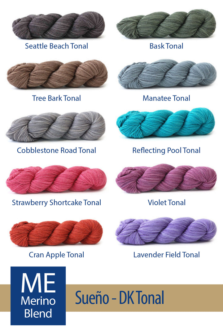 Sueño DK Tonal from HiKoo – 15 color options