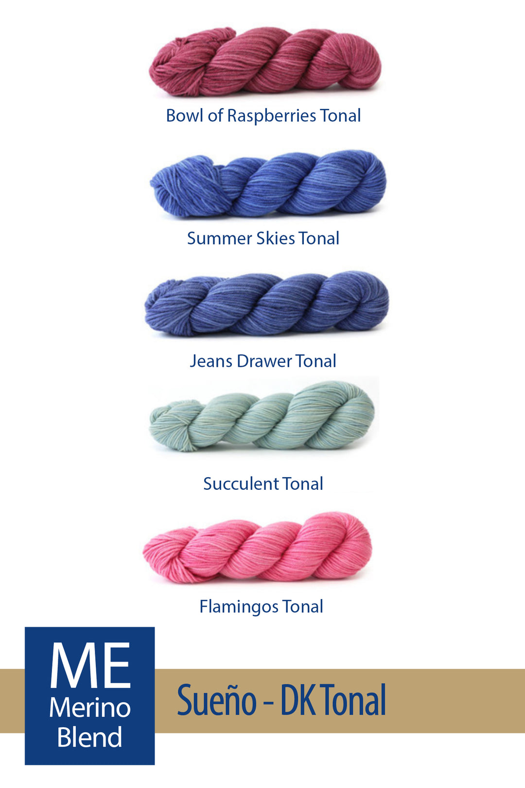 Sueño DK Tonal from HiKoo – 15 color options