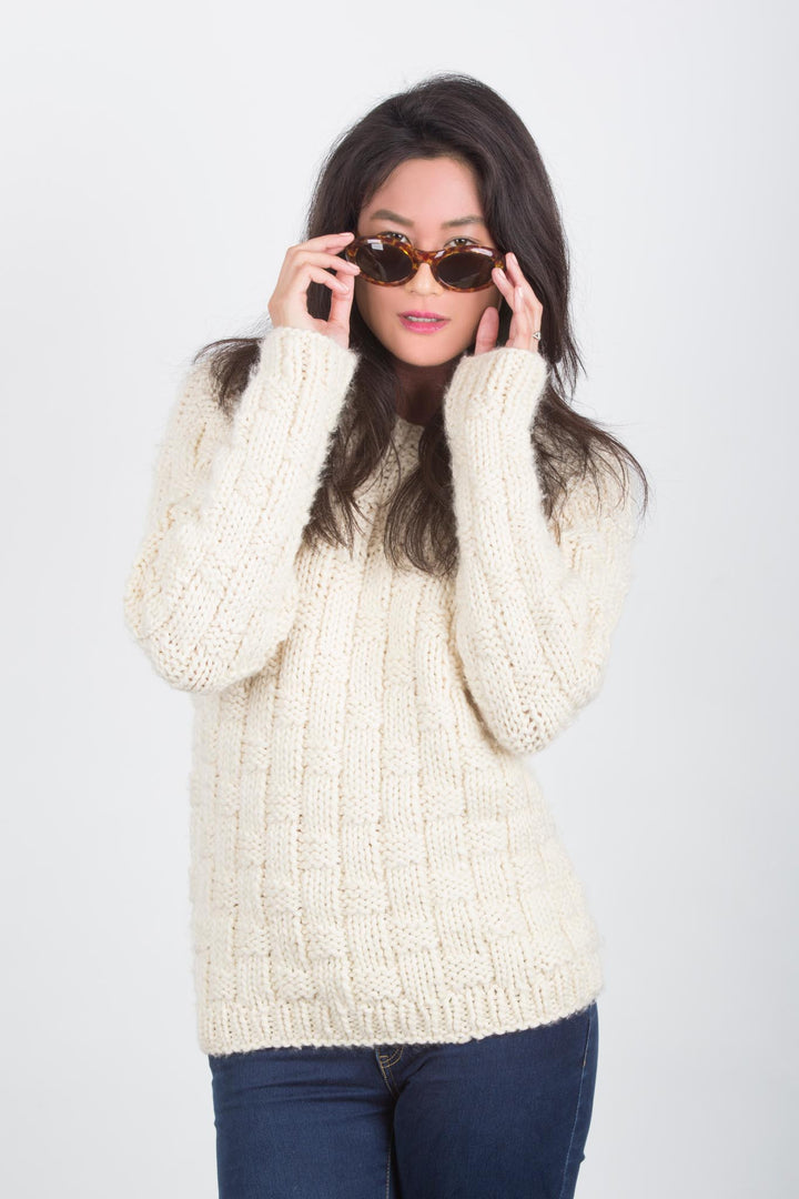 Hayes Ski Sweater Designer Knitting Kit | Premium Yarn + Pattern