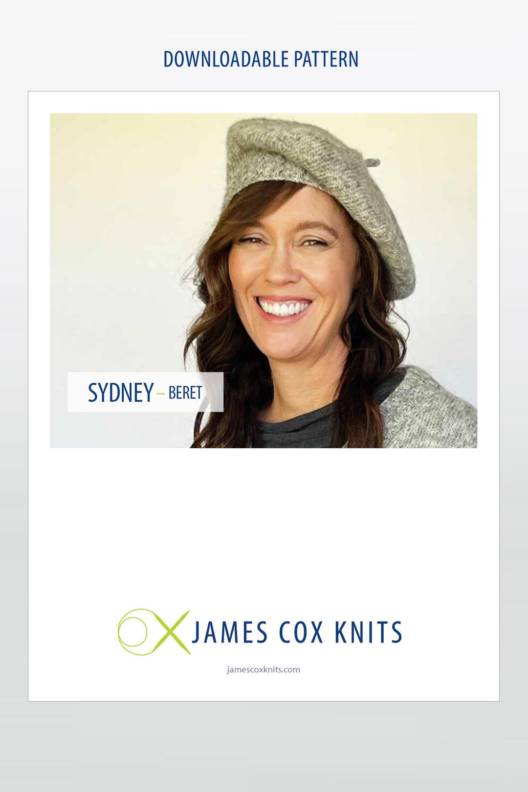 Sydney Beret Designer Knitting Pattern