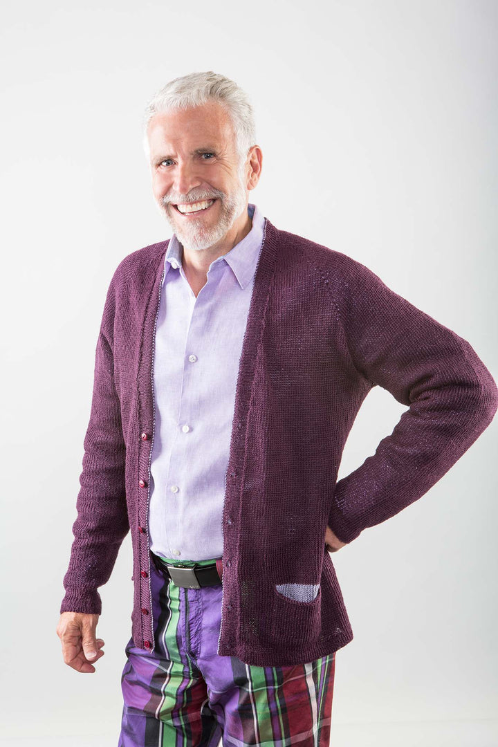 Michael Cardigan Designer Knitting Pattern